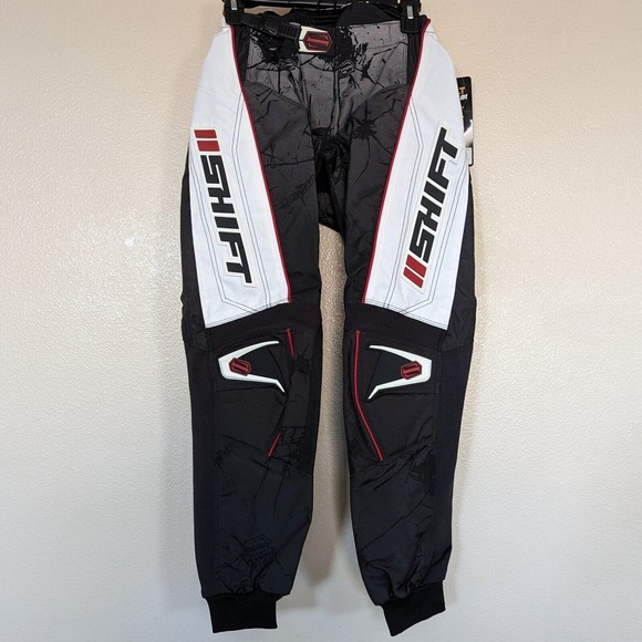 New Shift Kids Assault Pants Waist 28 Motorcross Motorcycle Grey 04009 $59.99 - Picture 1 of 10